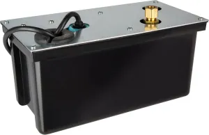 Little Giant 3-ABS 1/12 HP, 115 Volt, 310 GPH Automatic Shallow Pan Condensate Removal Pump with Condensate Collection Tank, Black/Blue, 551320