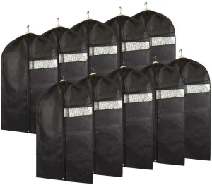 LJNK 10x Clothes Bag Garment-shoulder-covers Clothes bags Storage bins Closet organizers and storage Shoe organizer Travel accessories Organization and storage Shoe storage Closet organizer Stor