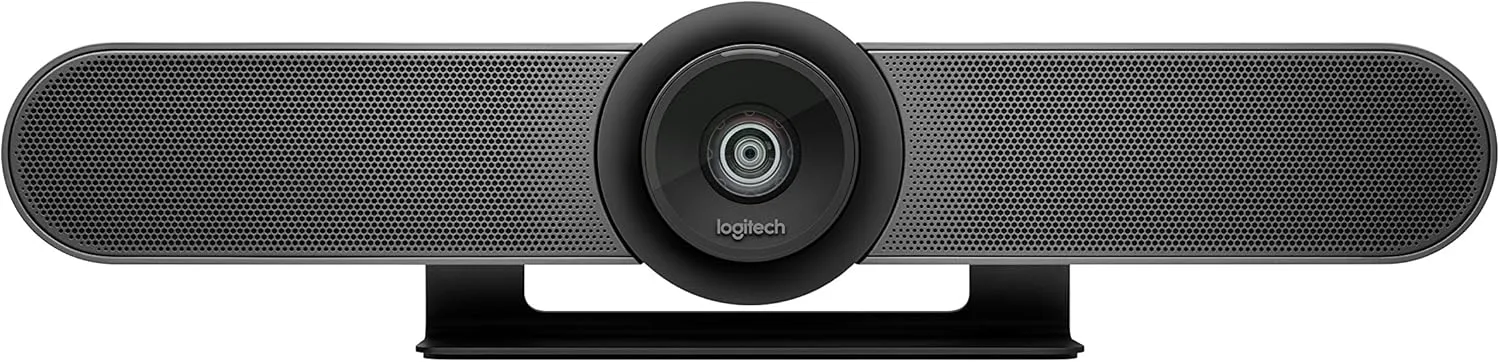Logitech MeetUp and Expansion Mic HD Video and Audio Conferencing System for Small Meeting Rooms - Black