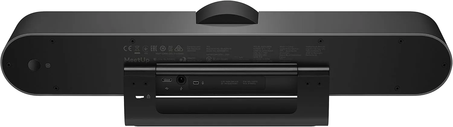 Logitech MeetUp and Expansion Mic HD Video and Audio Conferencing System for Small Meeting Rooms - Black