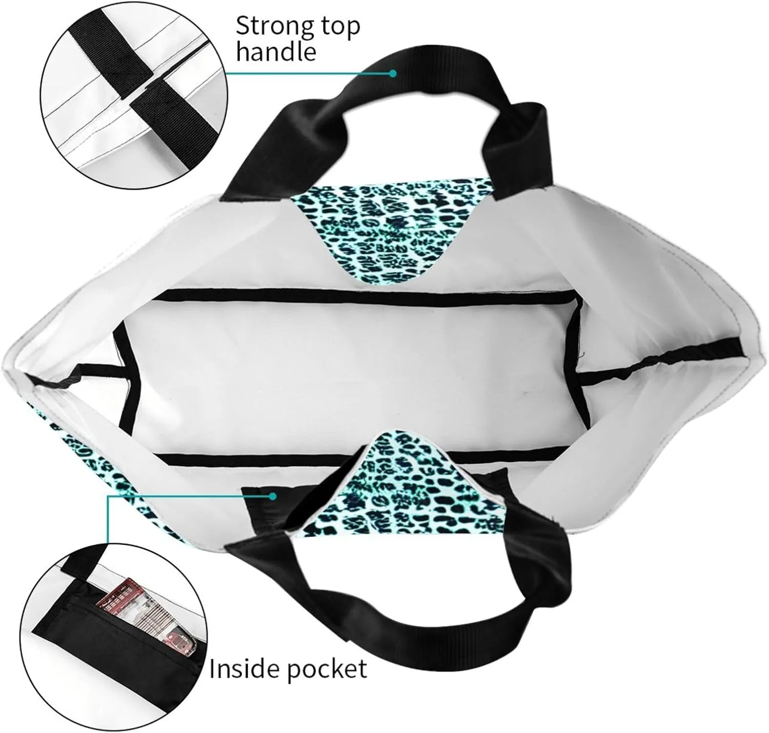 Loon Nature Bird Women Tote Bag,Casual Tote'S Handbag Big Capacity Shoulder Bag Crossbody Bag