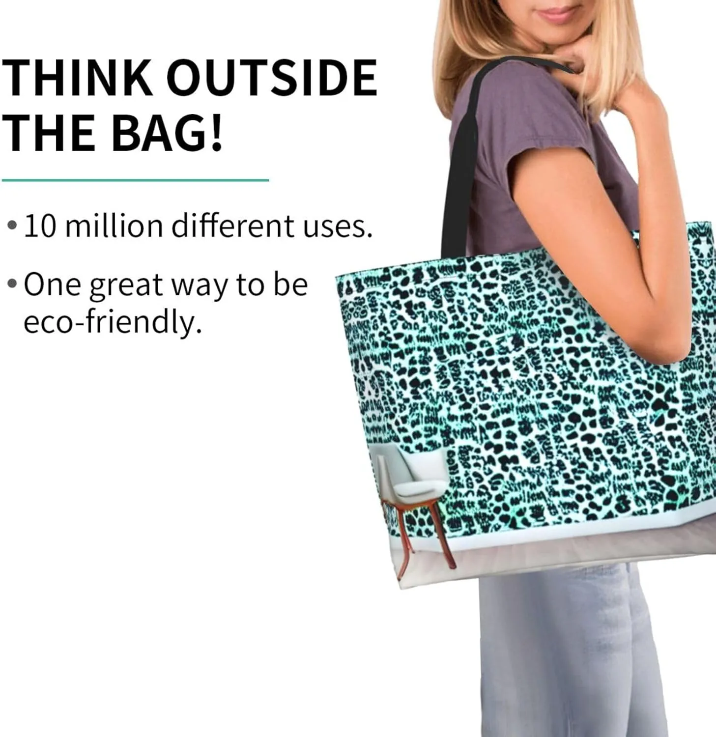 Loon Nature Bird Women Tote Bag,Casual Tote'S Handbag Big Capacity Shoulder Bag Crossbody Bag