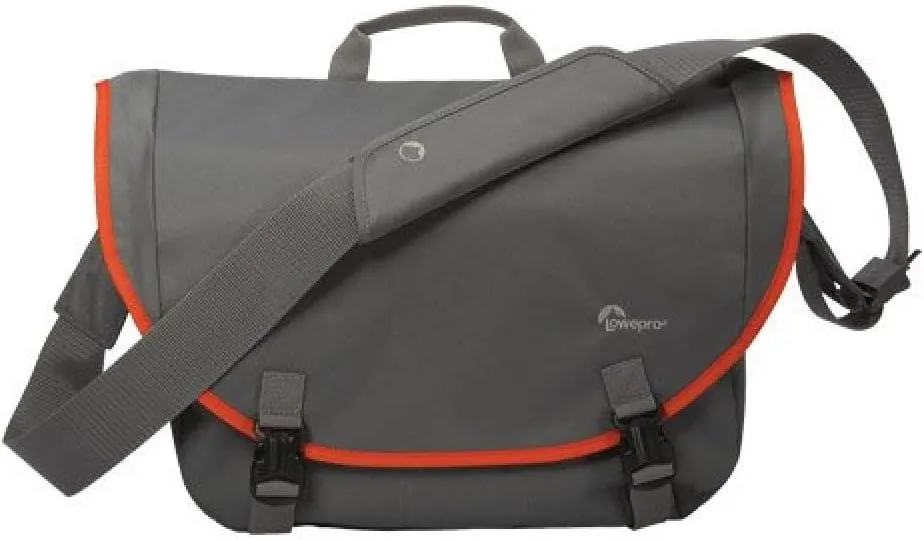 Lowepro Passport Messenger Bag - Grey/Orange