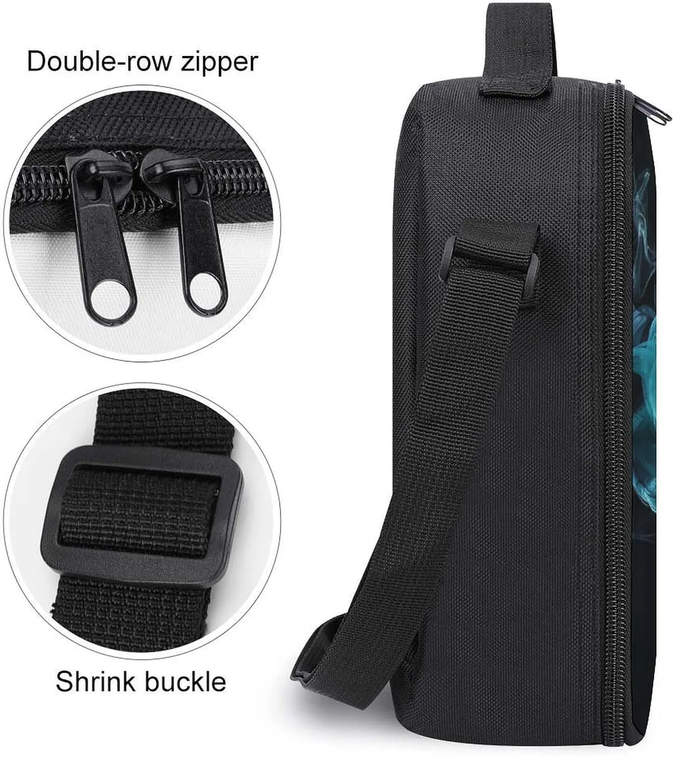 Lunch Bag for Women Men Lunch Box Reusable Melt In The Water Lunch Tote Bag Leakproof Lunch Cooler Bag for Work