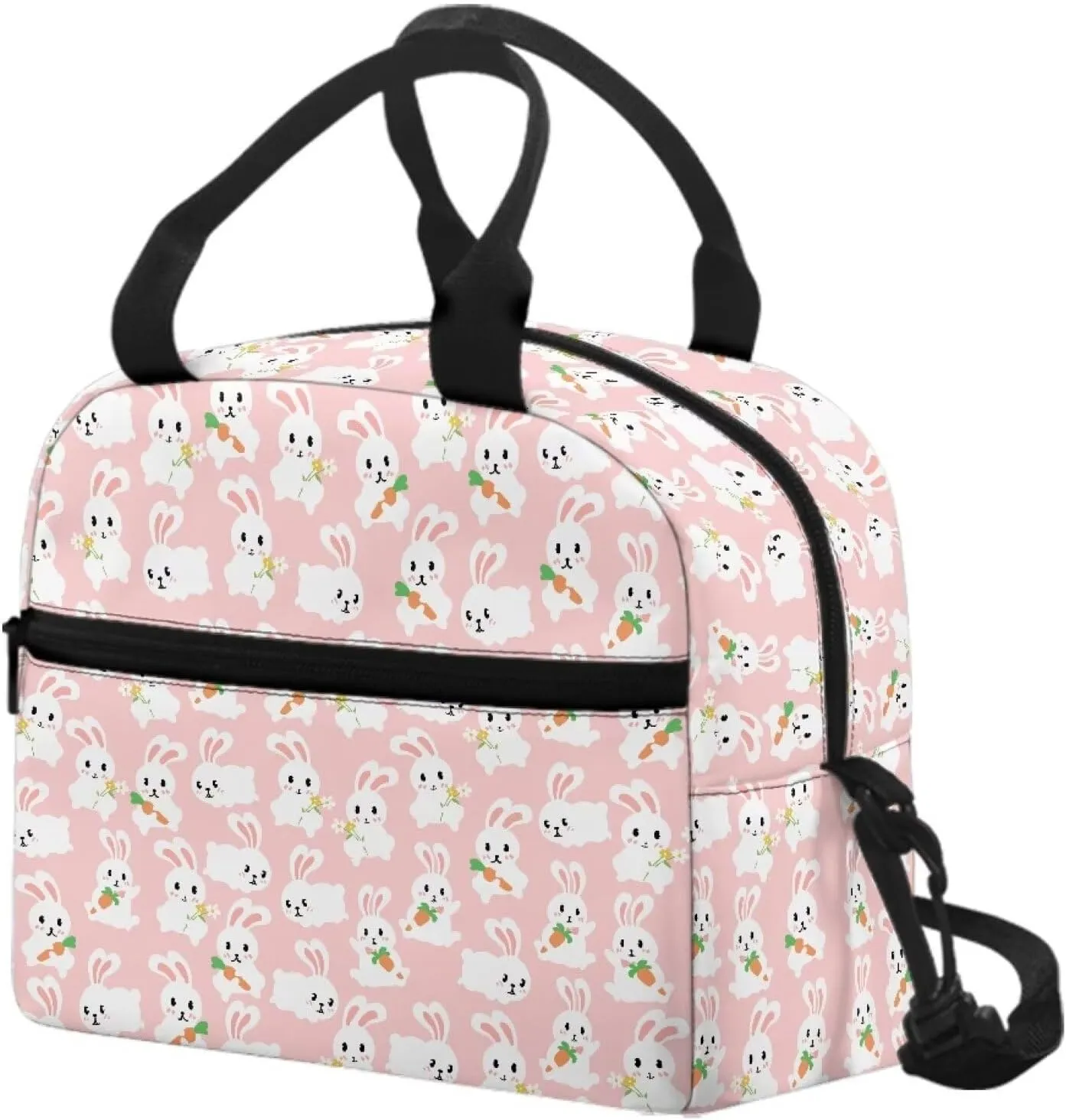 Lunch Bag Lunch Box for Women Men Reusable Insulated Lunch Tote Bag Leakproof Thermal Cooler Sack Food Handbags Case High Capacity for Travel Work School Picnic