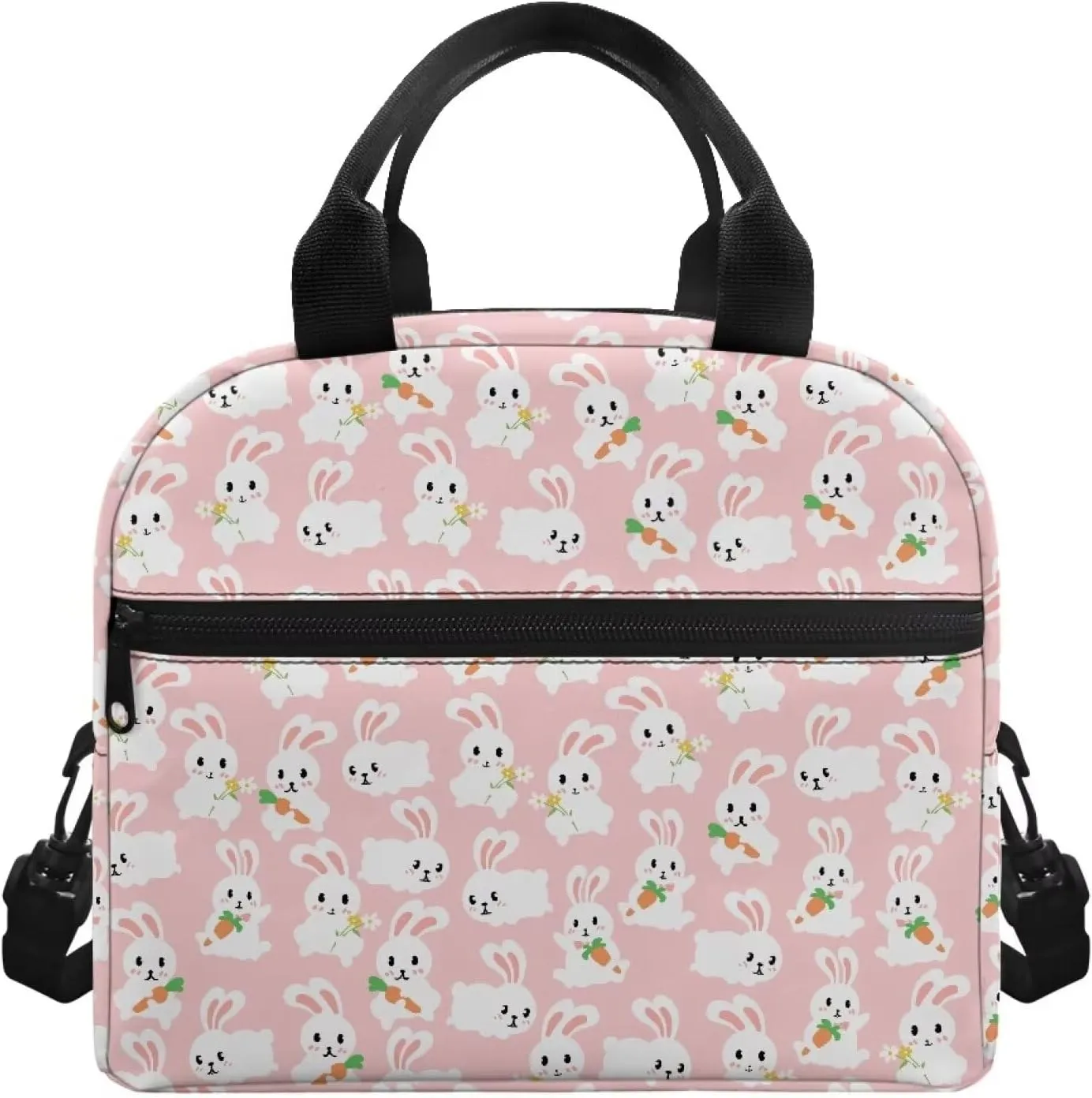 Lunch Bag Lunch Box for Women Men Reusable Insulated Lunch Tote Bag Leakproof Thermal Cooler Sack Food Handbags Case High Capacity for Travel Work School Picnic