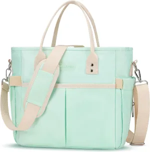 Lunch Bag Women for Work Insulated Thermal Lunch Box with Wide-Open Pocket Reusable Leakproof Lunch Cooler Bags with Removable Shoulder Strap for Adult Ladies Teacher Nurse in Office Picnic Travel
