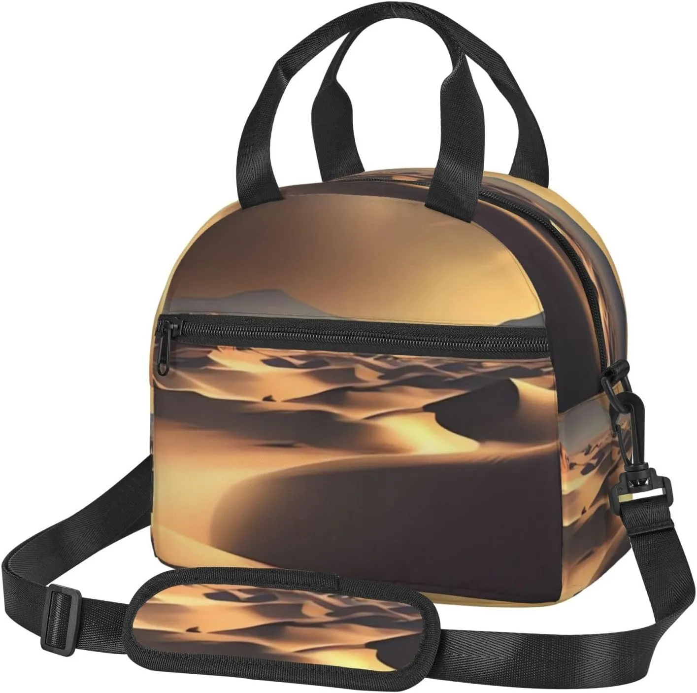Lunch box for Women Insulated Lunch bag Sahara Desert Lunchbox for Work Picnic Portable Lunch tote