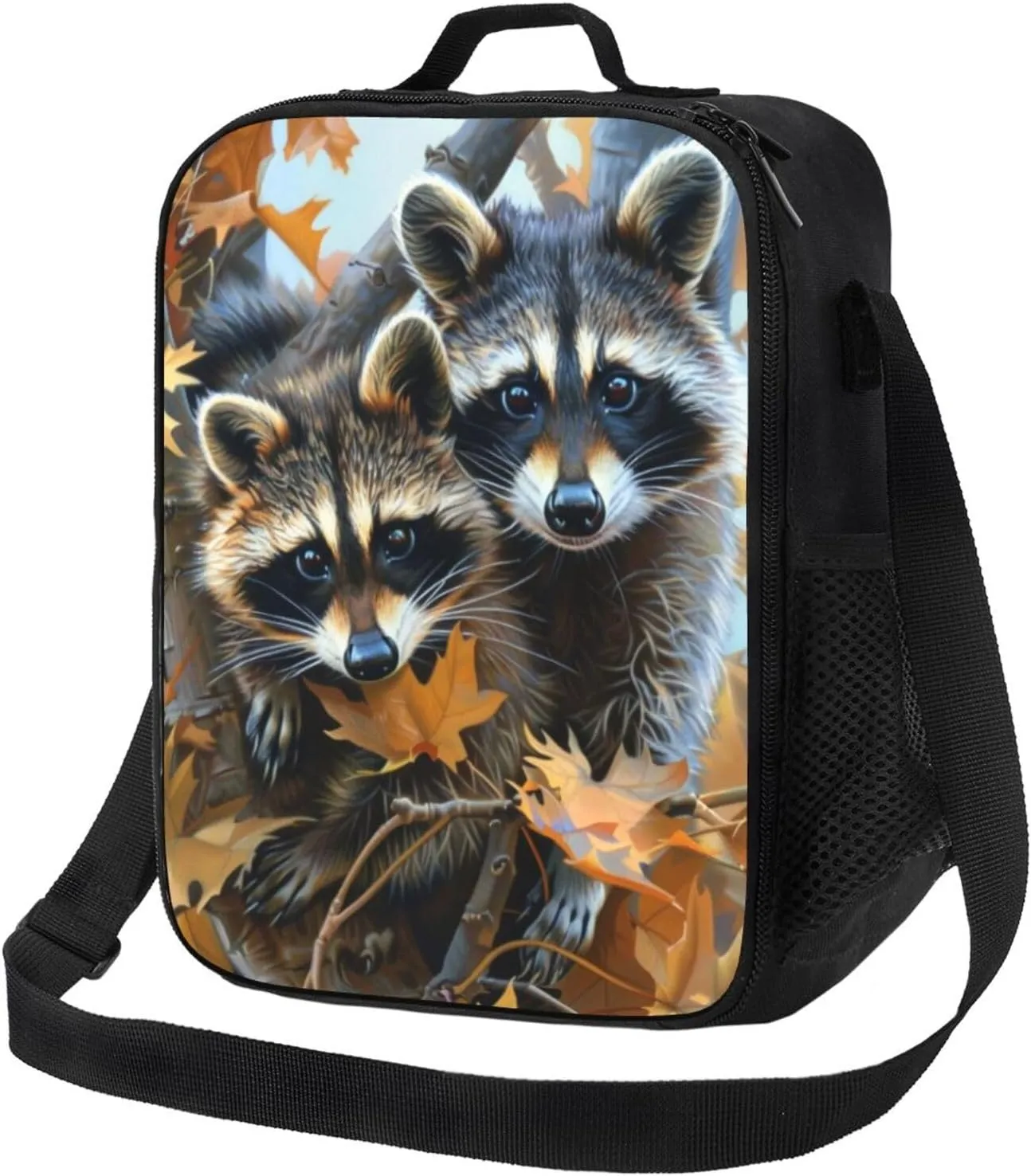 Lunch Box Sloth Lunch Bag Women Men Lunch Tote Bag Portable With Adjustable Shoulder Strap Reusable Insulated Cooler for Work Offices Camping Picnic Beach Hiking