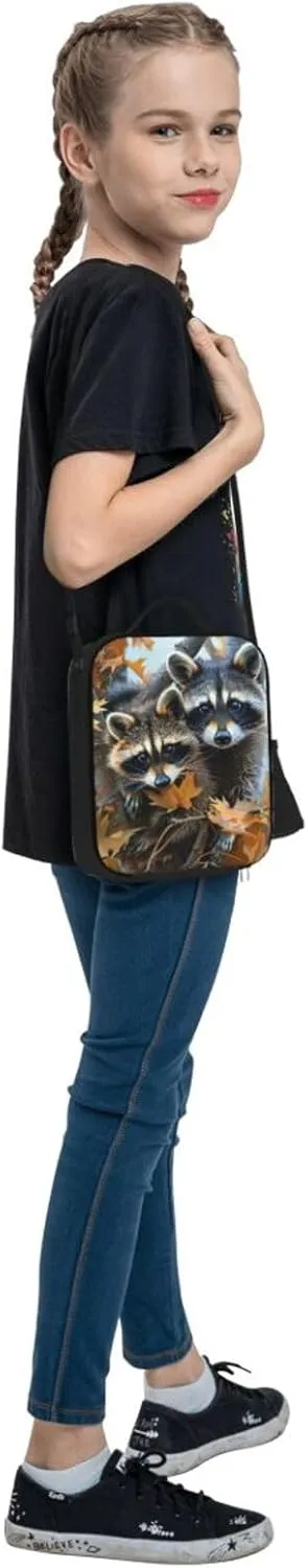 Lunch Box Sloth Lunch Bag Women Men Lunch Tote Bag Portable With Adjustable Shoulder Strap Reusable Insulated Cooler for Work Offices Camping Picnic Beach Hiking
