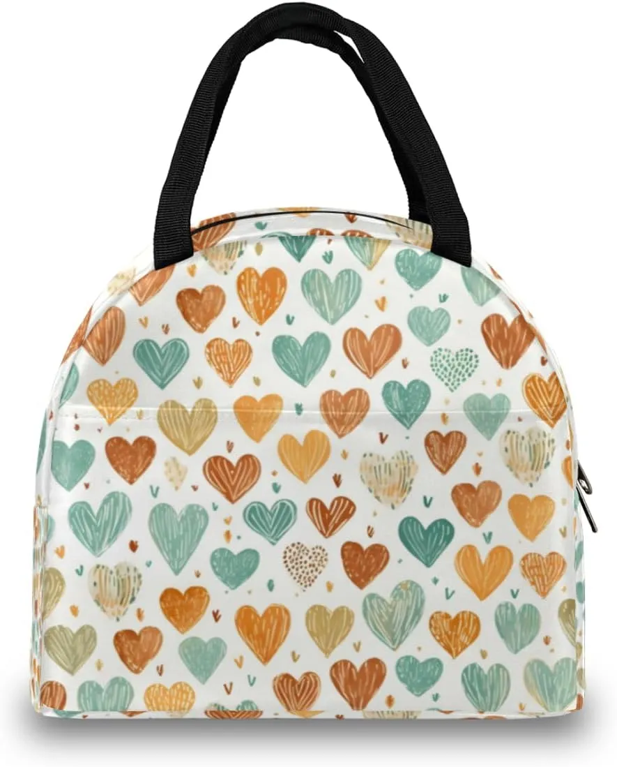 Lunch Tote Bag Romance Funny Pattern Reusable Insulated Bags Waterproof Adult Portable Meal Cooler Pack for Women Men Picnic Office Work Travel