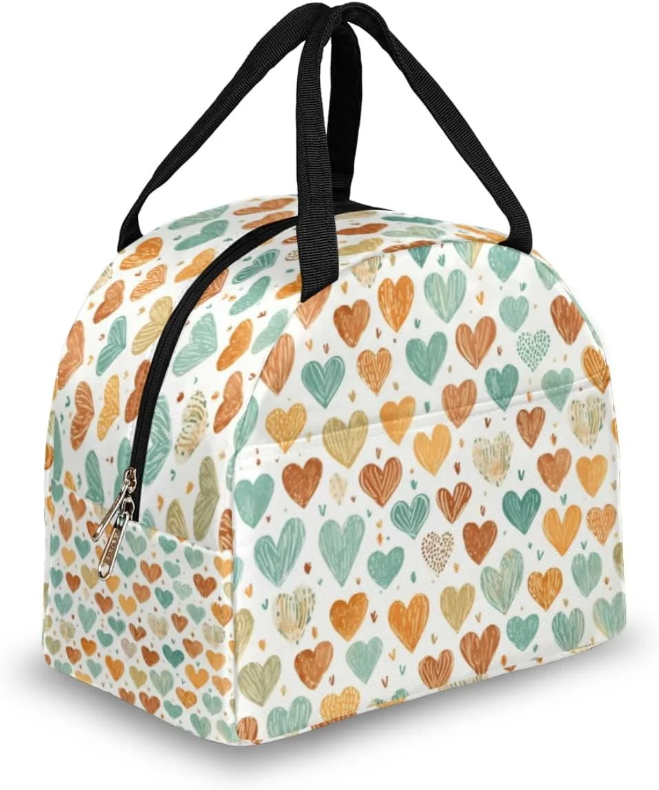 Lunch Tote Bag Romance Funny Pattern Reusable Insulated Bags Waterproof Adult Portable Meal Cooler Pack for Women Men Picnic Office Work Travel