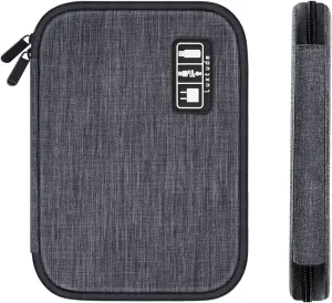 Luxtude Cord Organizer Travel, Cable Organizer Bag, Electronic Organizer Travel Case for Chargers and Cords, Tech Bag & Charger Case, Travel Essentials for Electronics Items/USB,etc