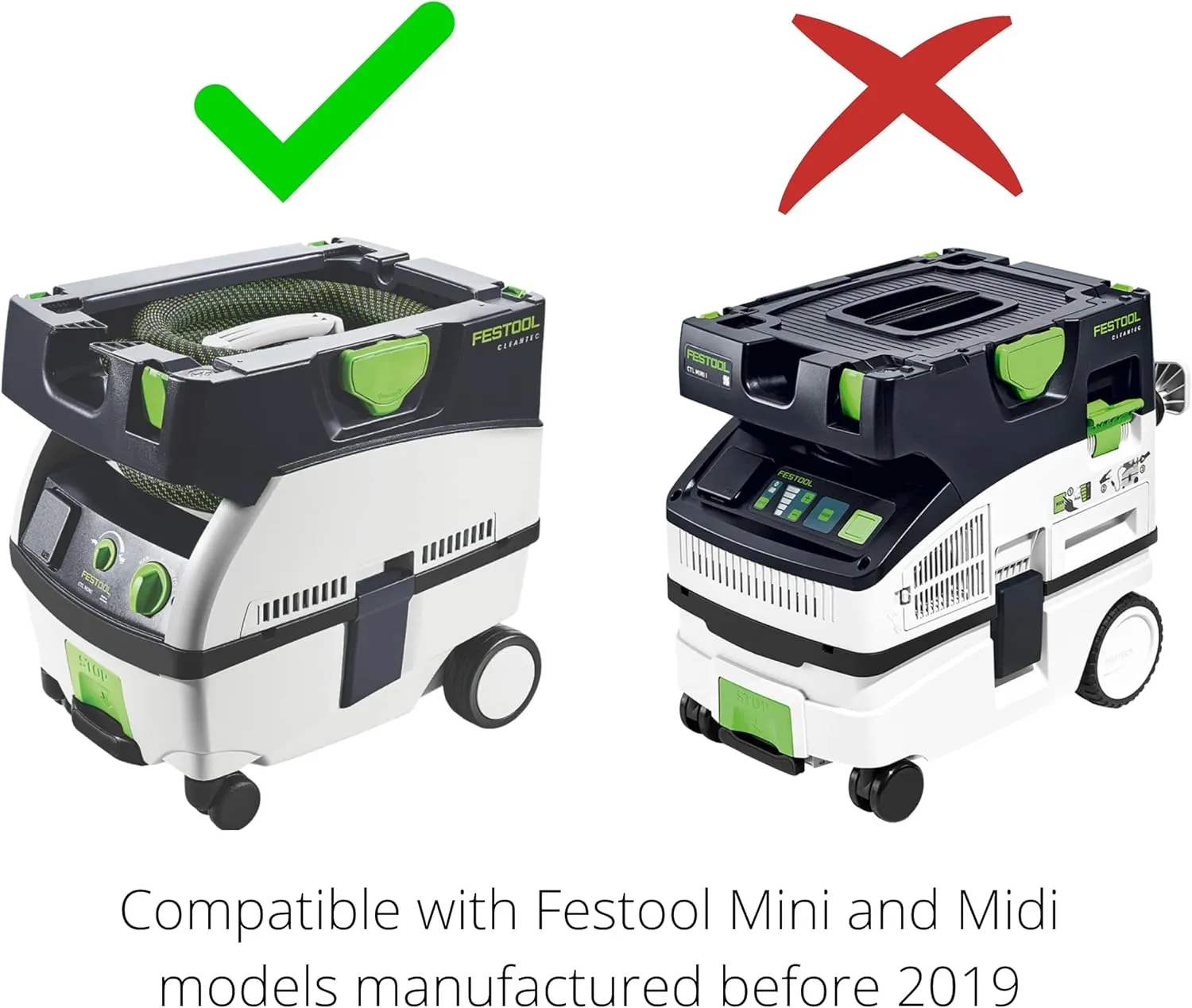 MACAM Reusable dust Bag compatible with Festool Midi, Festool CT 15 E and CT 25 HEPA dust extractors (MIDI OLD)