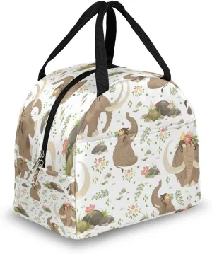 Mammoth Lunch Bag for Women Men Adult Insulated Leakproof Lunch Box with Pocket Reusable Thermal Cooler Lunch Tote Bags for Work Office Picnic Travel Beach
