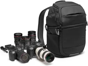Manfrotto Advanced Fast III Professional Camera Backpack for Reflex/Mirrorless with Lenses and Laptop, with Interchangeable Padded Dividers, Side Access, Tripod Mount