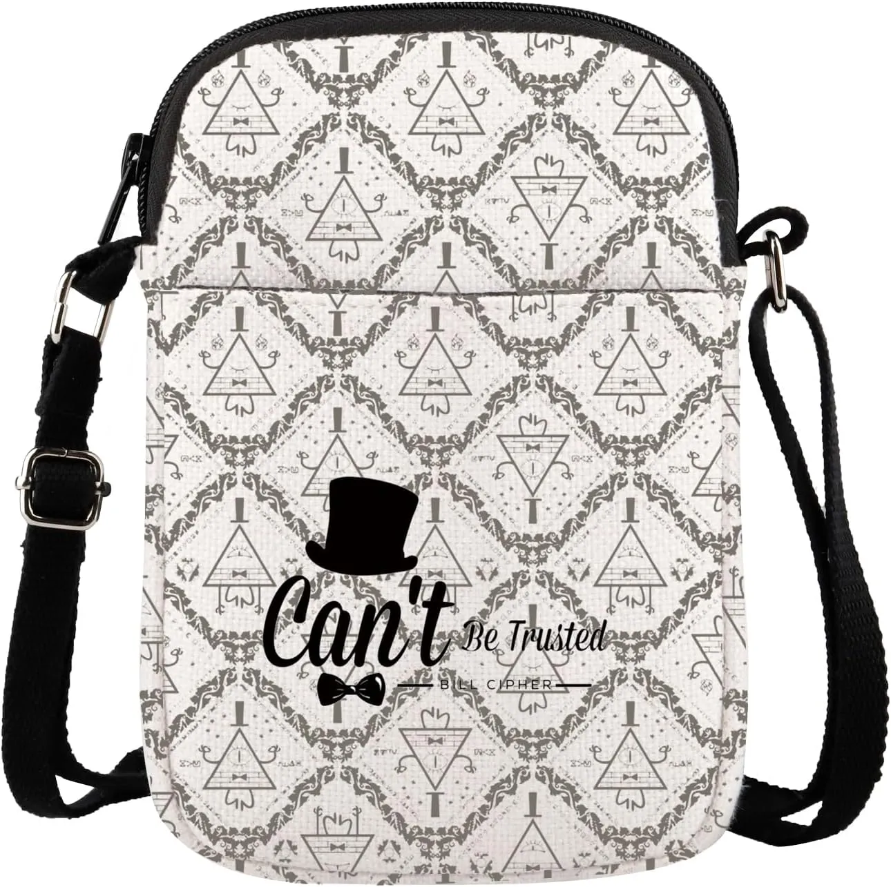 MBMSO Bill C-ipher Gifts Mystery Shack Crossbody Bag Can't Be Trusted G-ravity Inspired Gifts for G Fals Lovers Fans Merch