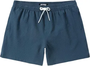 Men's Swim Shorts 5 inch Seersucker Swimming Trunks for Men Swim Suits Beach Shorts