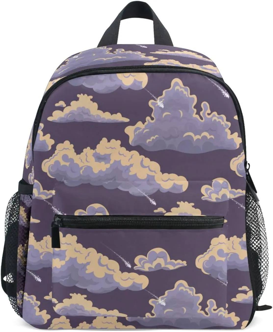 Meteors Clouds Toddler Backpack for Boys and Girls Preschool Kids Backpack Cartoon Mini Travel Bag Bookbag