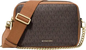 Michael Kors Bryant Medium Double Zip Chain Camera Crossbody Bag