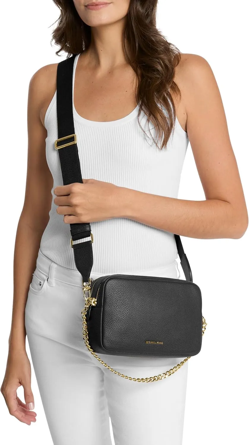 Michael Kors Bryant Medium Double Zip Chain Camera Crossbody Bag