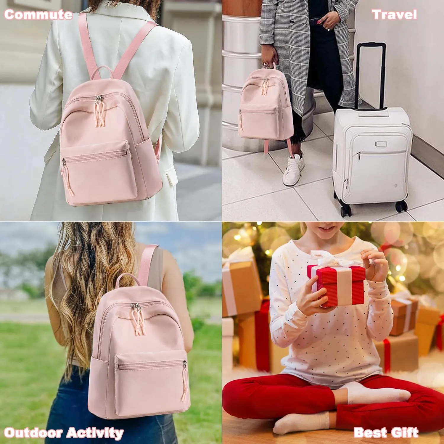 Mini Backpack Women Girls Water-resistant Small Backpack Purse Shoulder Bag for Womens Adult Kids School Travel