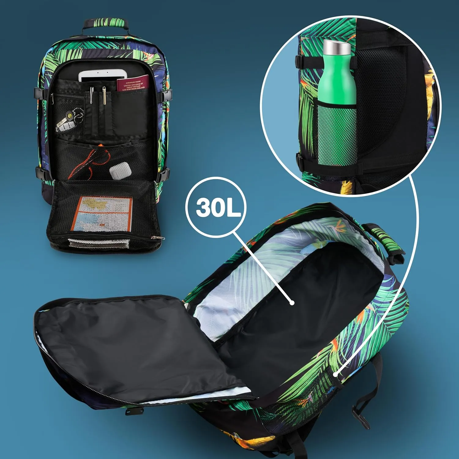 Mini Metz 30L Under seat Mini Backpack - Weekender Bag