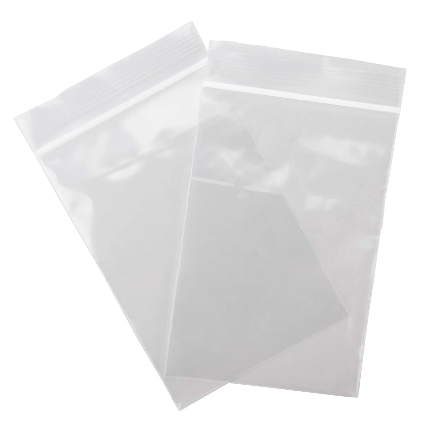 MMBM Resealable Poly Bag, 4x6 Inch, 1000 Pack, 6 Mil, Clear, Lock Seal Zipper, Reclosable Zip Plastic Baggies