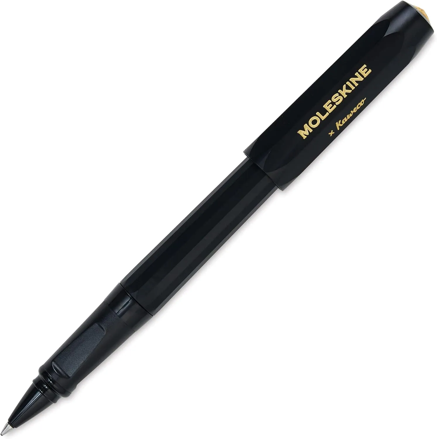 Moleskine x Kaweco, Roller Pen, 0.7mm Point, Black with Black Ink