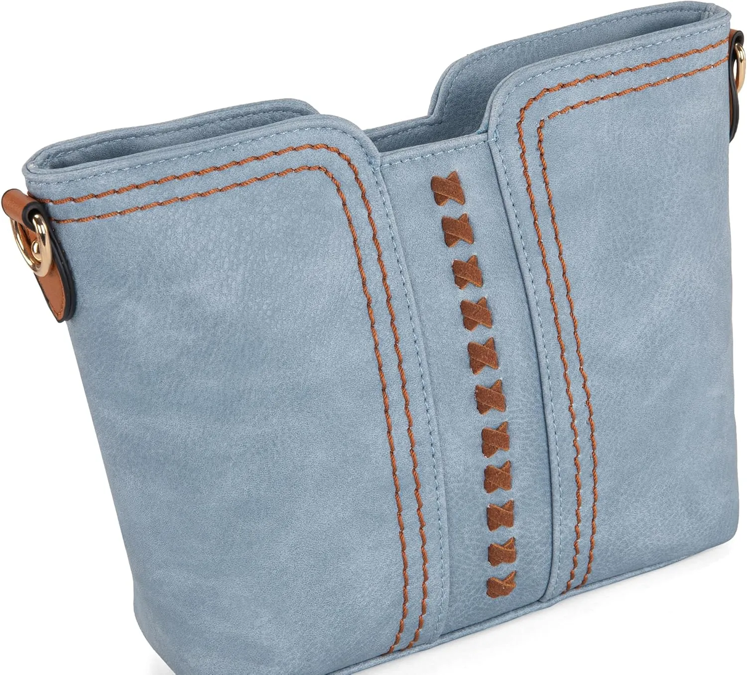 Montana West MINI Crossbody Bags for Women Cross Body Purses Shoulder Handbags with Wide Guitar Strap