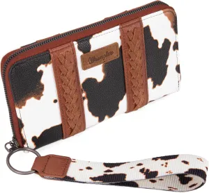 Montana West × Wrangler Wristlet Western Wallet Boho Aztec Credit Card Holder for Women