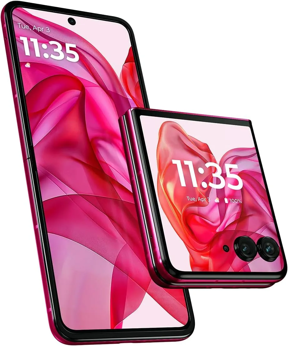 Motorola razr  | 2024 | Unlocked | Made for US 12/256 | 50MP Camera | Hot Pink