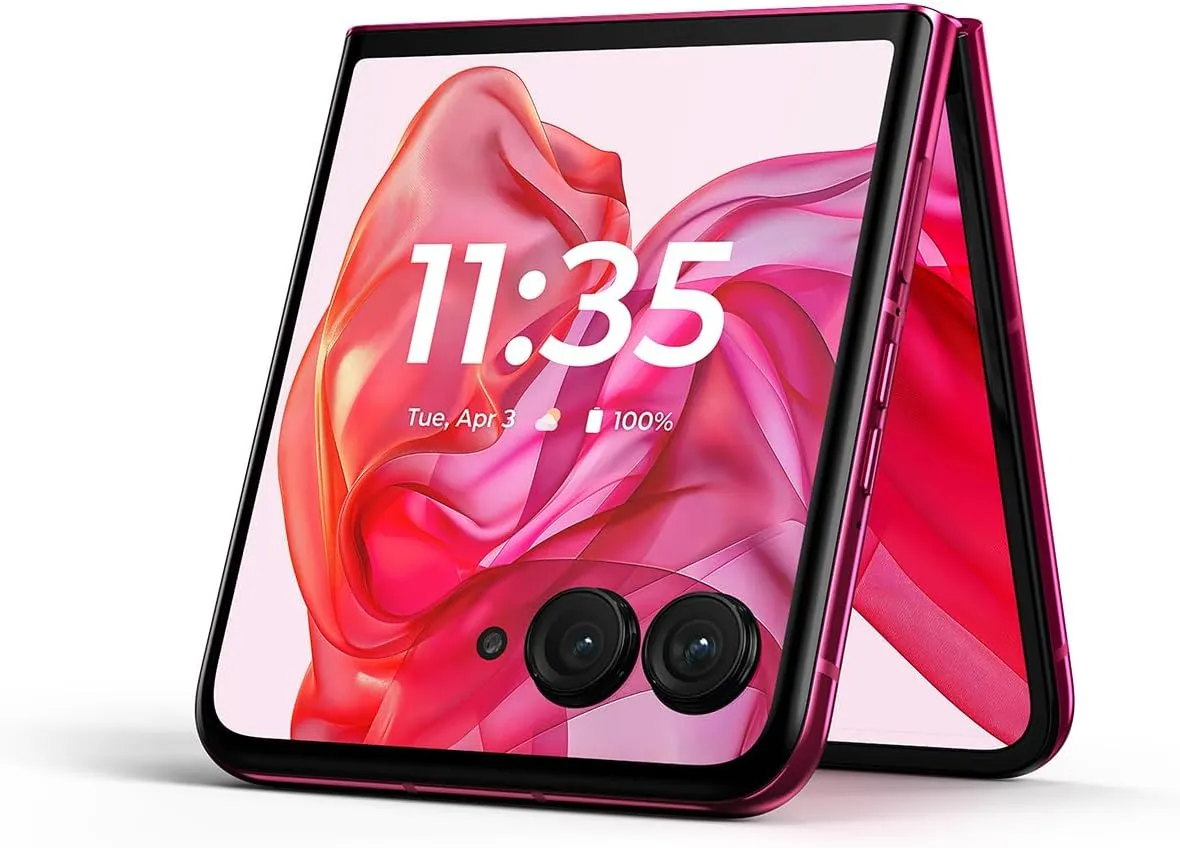 Motorola razr  | 2024 | Unlocked | Made for US 12/256 | 50MP Camera | Hot Pink