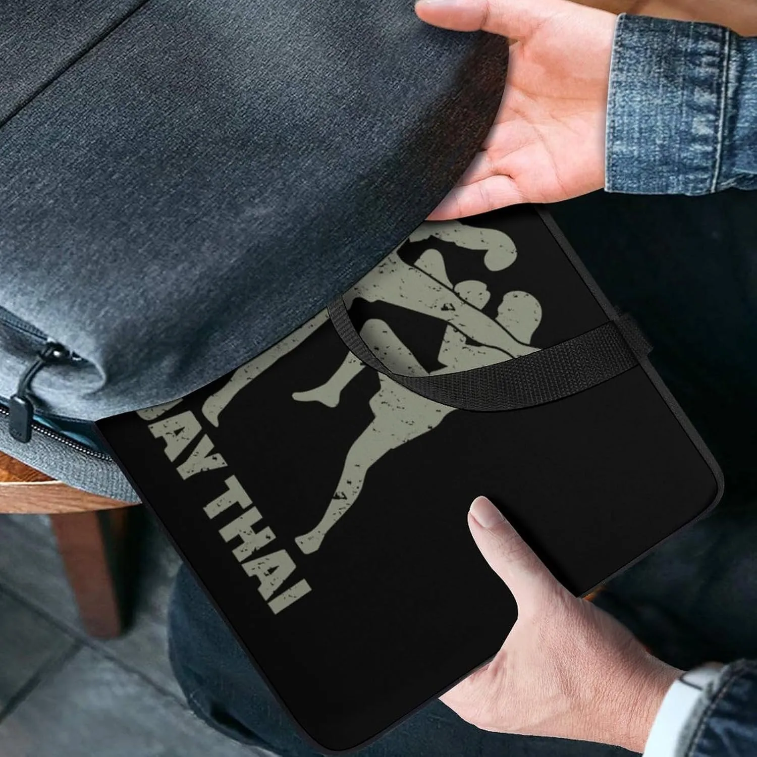 Muay Thai Laptop Bag Lightweight Computer Bag Laptop Carrying Case Handbag for Work Business