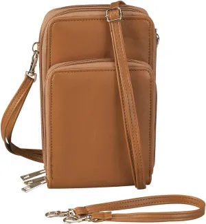 Multi-Compartment Cellphone Purse with Touch Screen