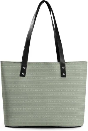 Murray Tartan Large Capacity Portable Leather Handbag