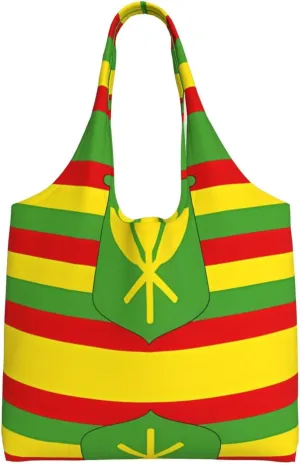 Native Hawaiian Flag Shoulder bag - convenient to carry, suitable for shopping, work and study