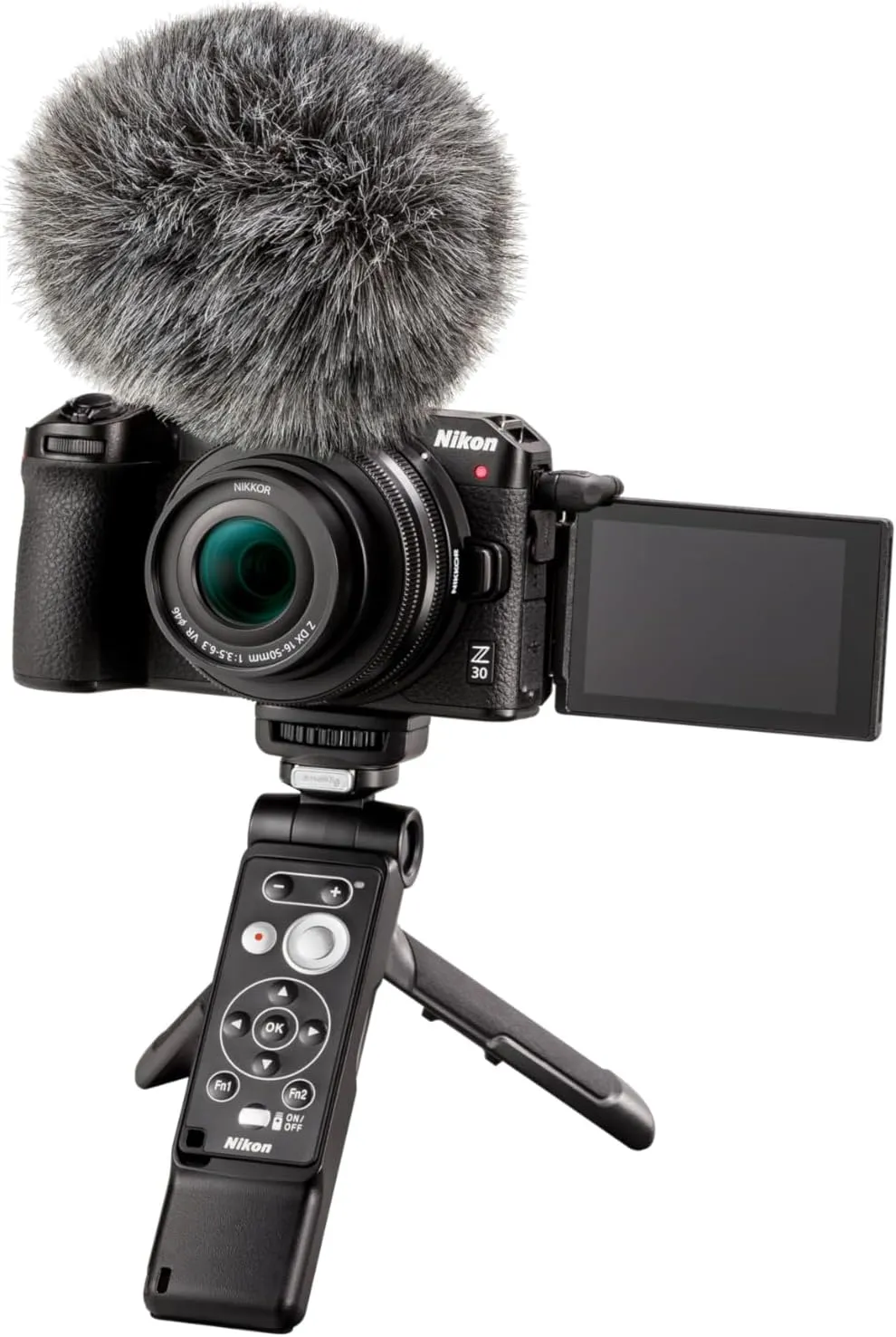 Nikon Z 30 Compact and Lightweight Mirrorless Camera with NIKKOR 16-50mm Lens with Creator's Kit