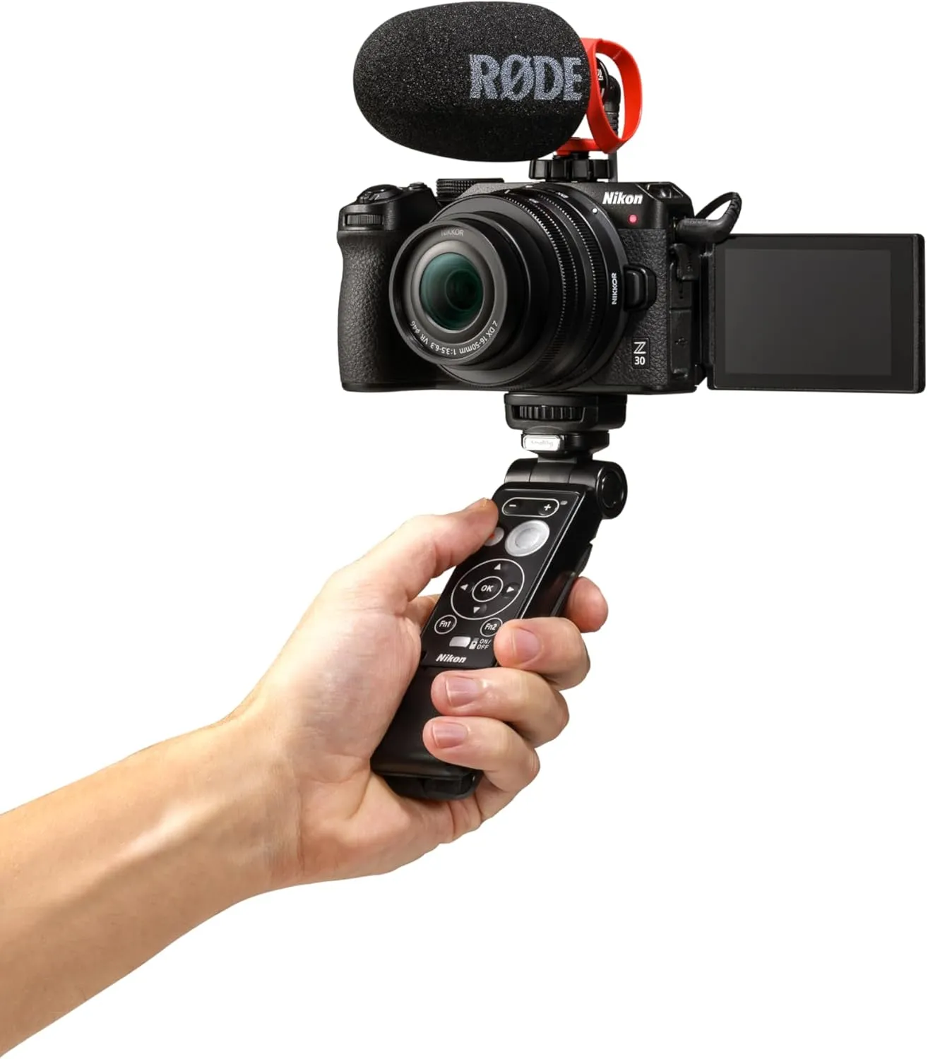 Nikon Z 30 Compact and Lightweight Mirrorless Camera with NIKKOR 16-50mm Lens with Creator's Kit