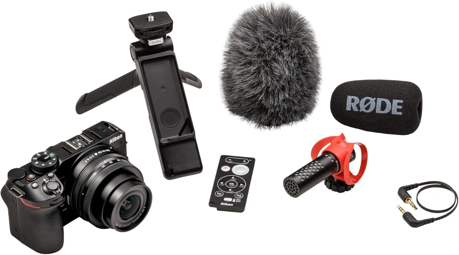 Nikon Z 30 Compact and Lightweight Mirrorless Camera with NIKKOR 16-50mm Lens with Creator's Kit
