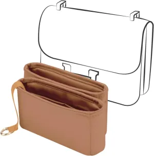 Organizer Insert for Constance Bags, Sliky Purse Inserts for Hermes Constance Handbags, Exclusively for Hermes 2023 NEW Mini Constance 18 (2023 New 18, Gold)