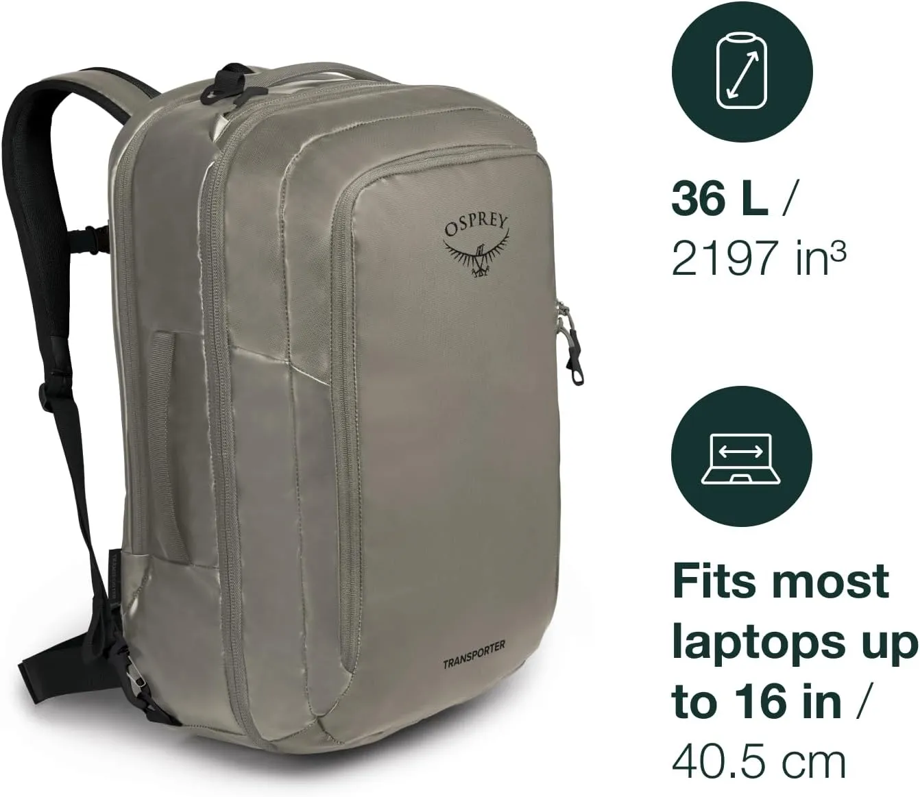 Osprey Transporter 36 Global Carry-On Travel Bag