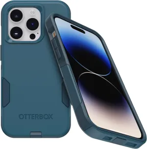 OtterBox iPhone 14 Pro (ONLY) Commuter Series Case - Dont BE Blue (Blue), Slim & Tough, Pocket-Friendly, with Port Protection