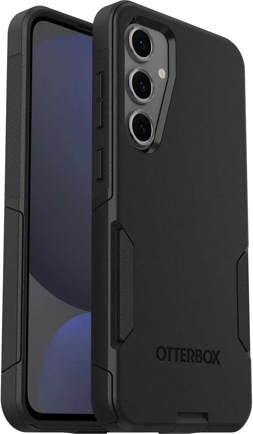 OtterBox Samsung Galaxy S24 FE Commuter Series Case - Black, Slim & Tough, Pocket-Friendly, with Port Protection