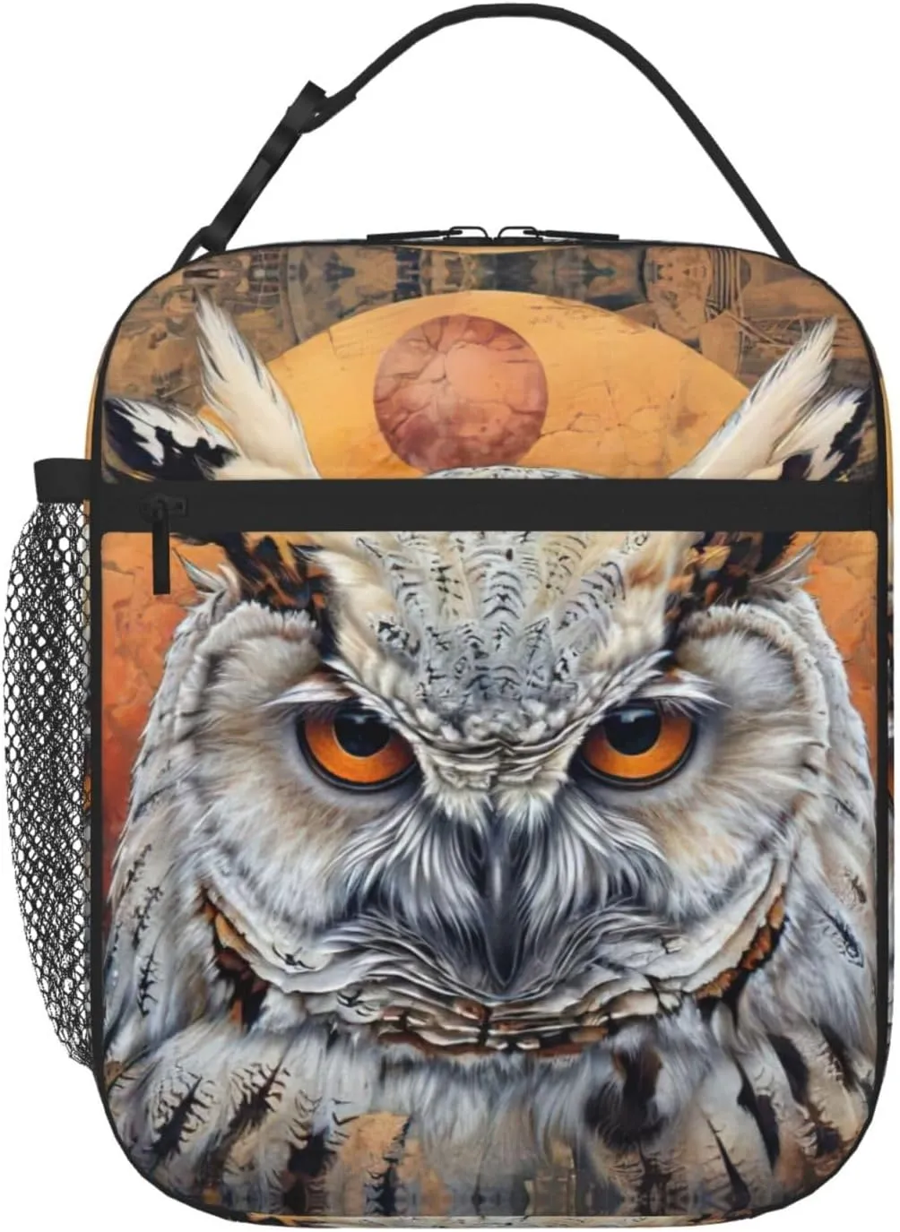 Owl Beliefs Insulated Lunch Box For Men Women Lunch Bag Perfect For Office Travel Outings
