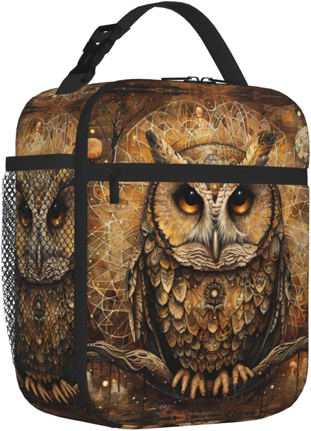 Owl Beliefs Insulated Lunch Box For Men Women Lunch Bag Perfect For Office Travel Outings