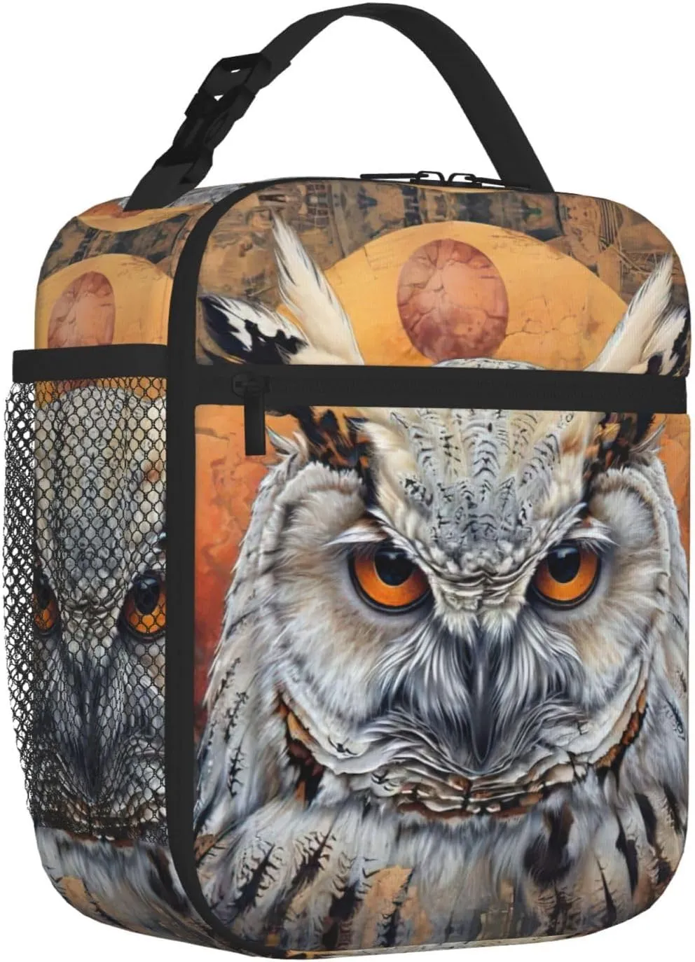 Owl Beliefs Insulated Lunch Box For Men Women Lunch Bag Perfect For Office Travel Outings