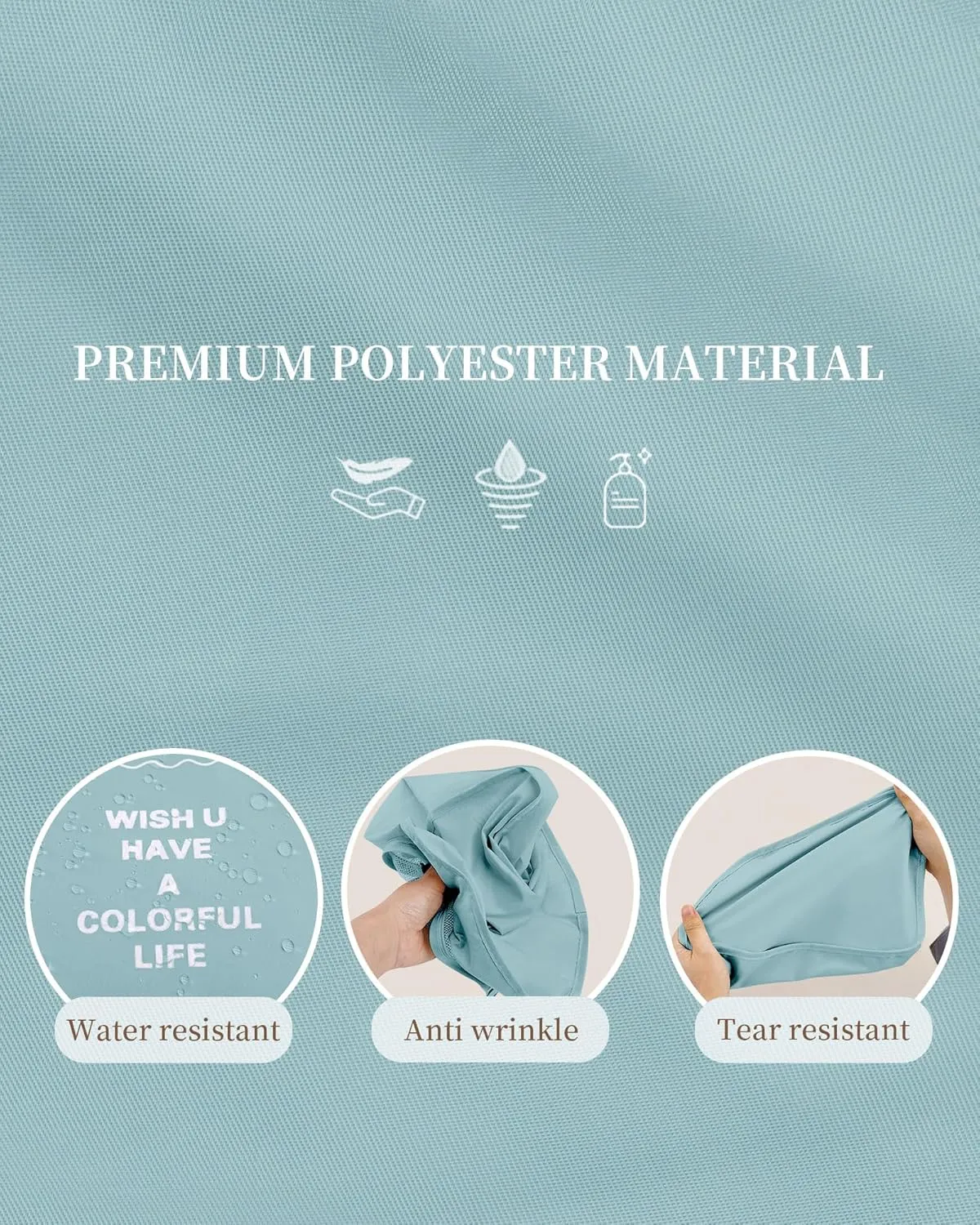 Packing Cubes 11 PCS, Mesh Breathable Luggage Organizers Bags, Packing Organizers, Durable Travel Essentials Bags Set, Travel Packing Organizers, Lake blue