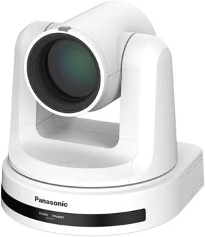 Panasonic AW-UE20 4K/30P 3G-SDI/HDMI/IP/USB 12x PTZ Camera, White