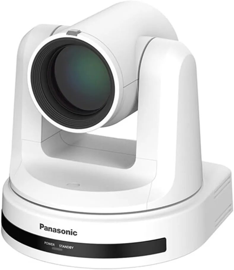 Panasonic AW-UE20 4K/30P 3G-SDI/HDMI/IP/USB 12x PTZ Camera, White